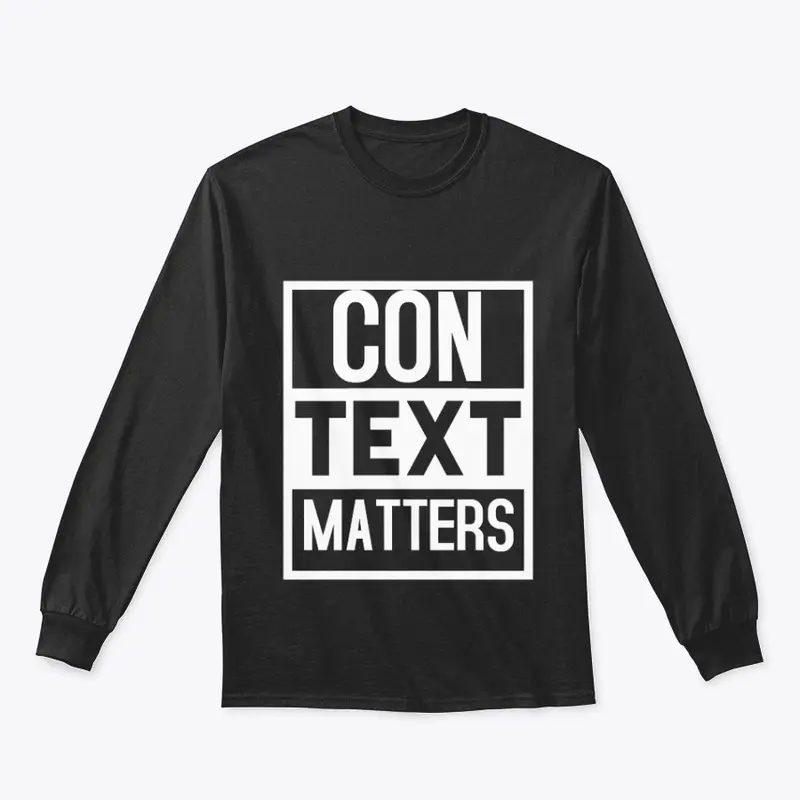 CONTEXT MATTERS MERCH